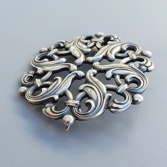 1969 Details about / Vintage Martti Viikinniemi Finland Modernist 830H Silver Brooch Pin c