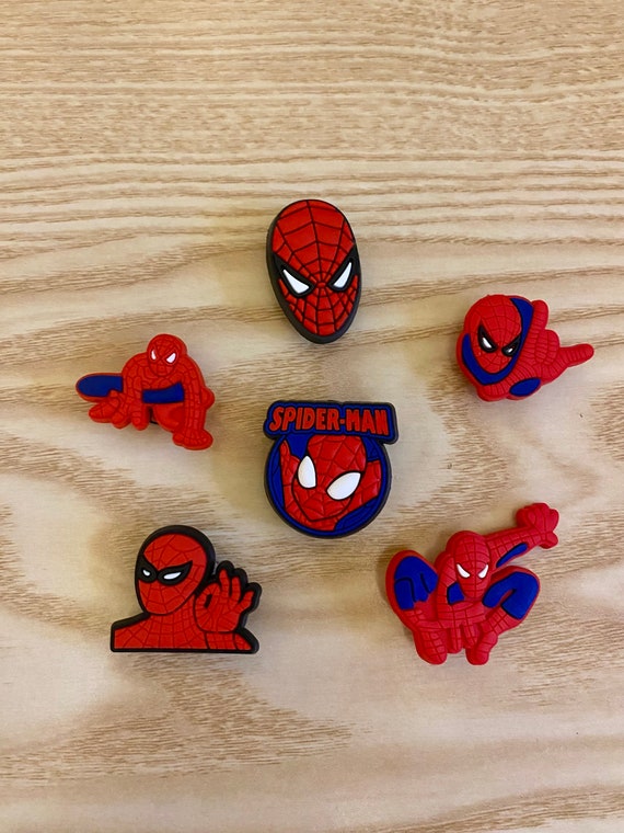 Spiderman Croc Charms, Superhero Croc Charms, Shoe Charms