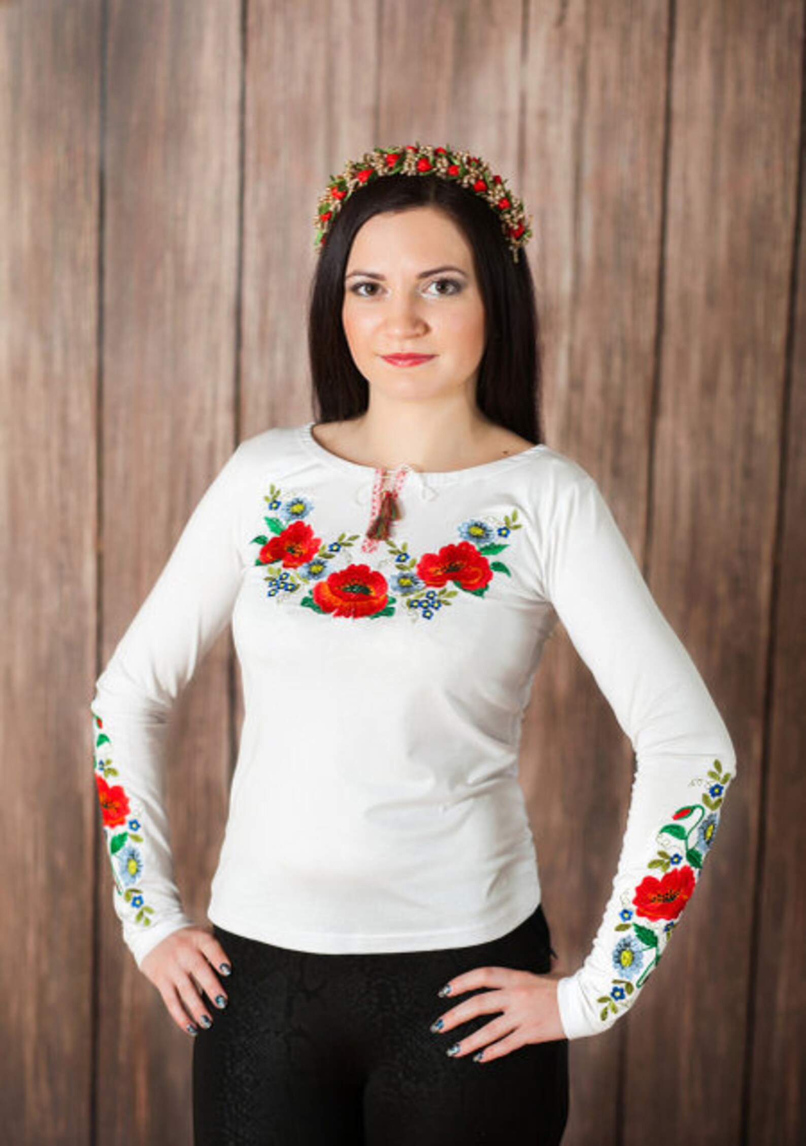 Vishivanka T-shirt Ukrainian Traditional Clothes Embroidered | Etsy
