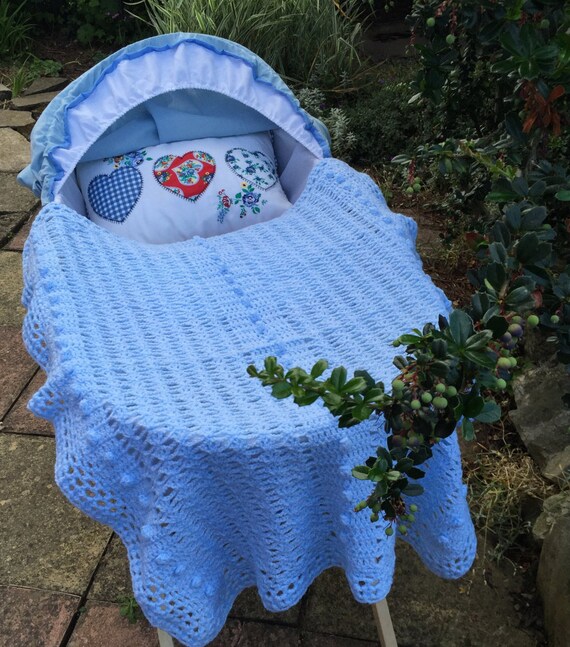 moses basket blanket size