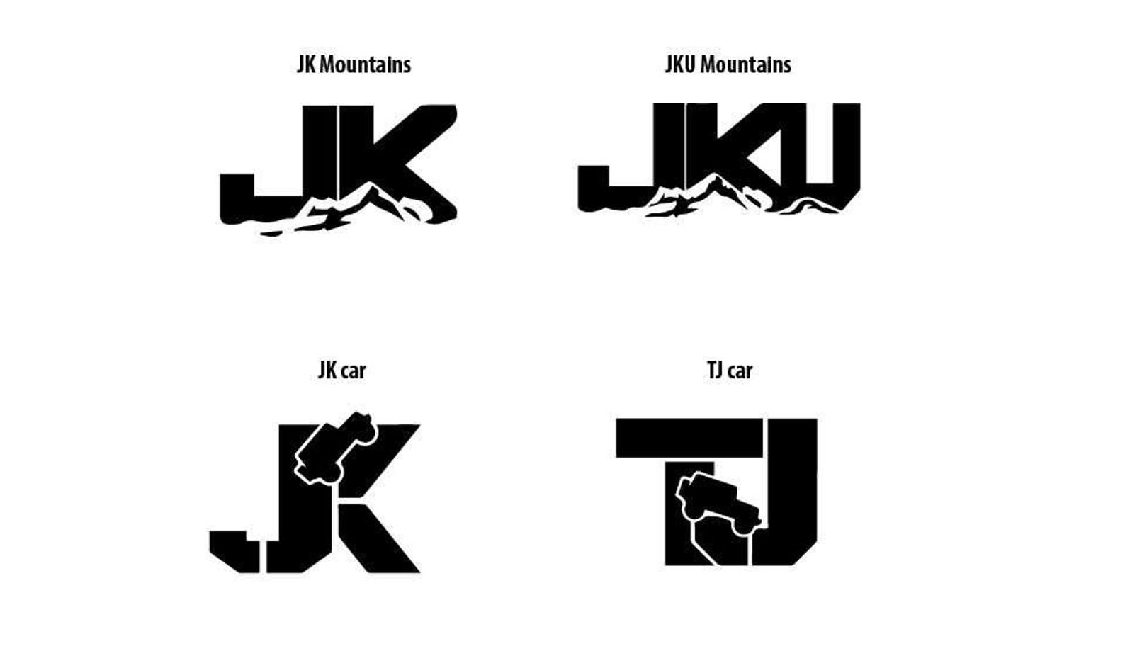 Inspired Jeep JK JKU TJ Decal Wrangler fender side Decals 1 Etsy