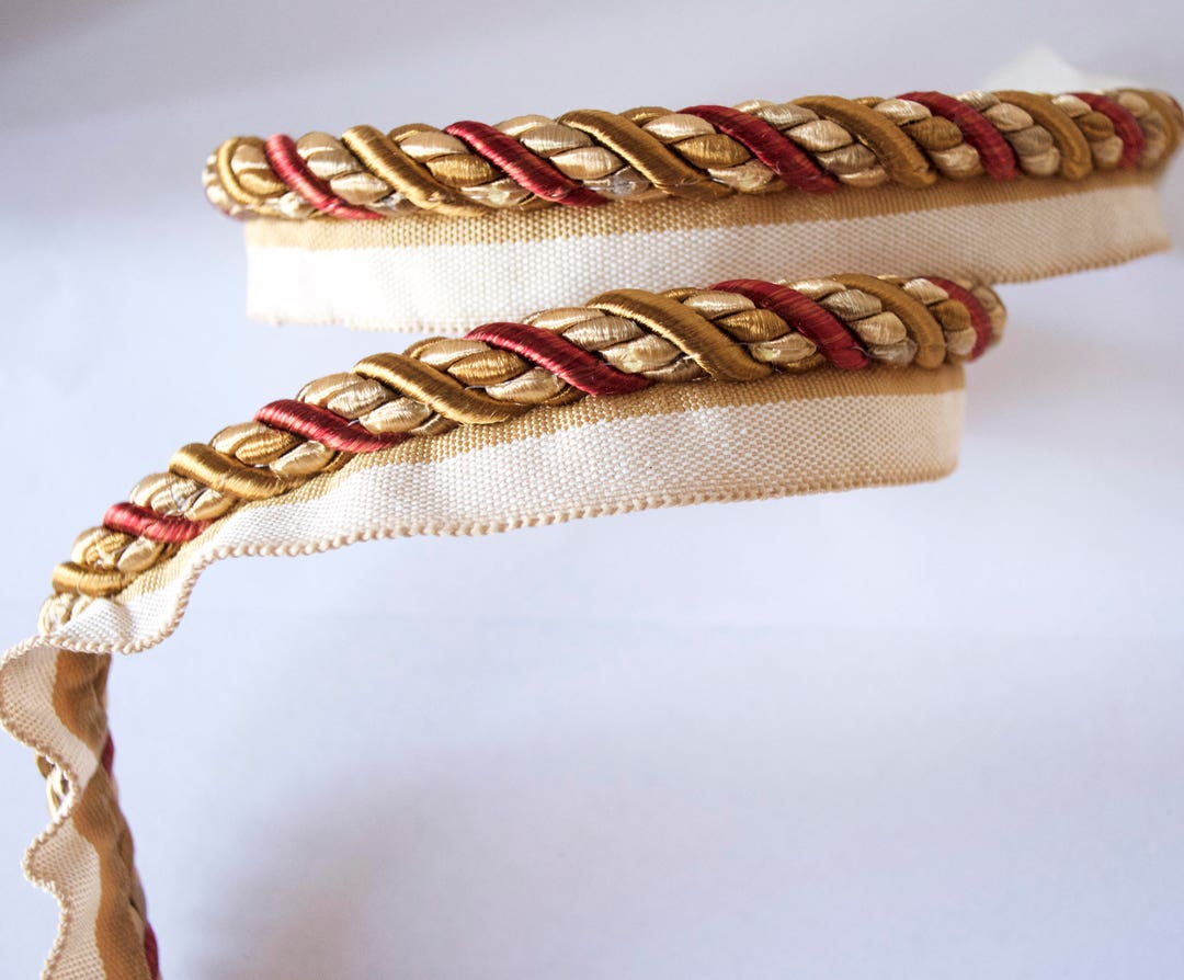 Lip Cord,upholstery Trim,cording,cord With Lip Etsy