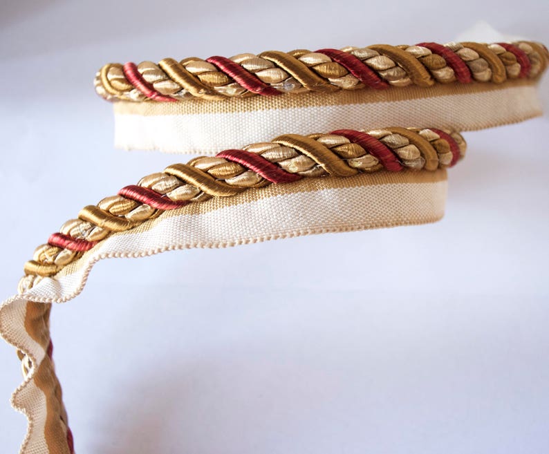 Lip Cord,upholstery Trim,cording,cord With Lip Etsy