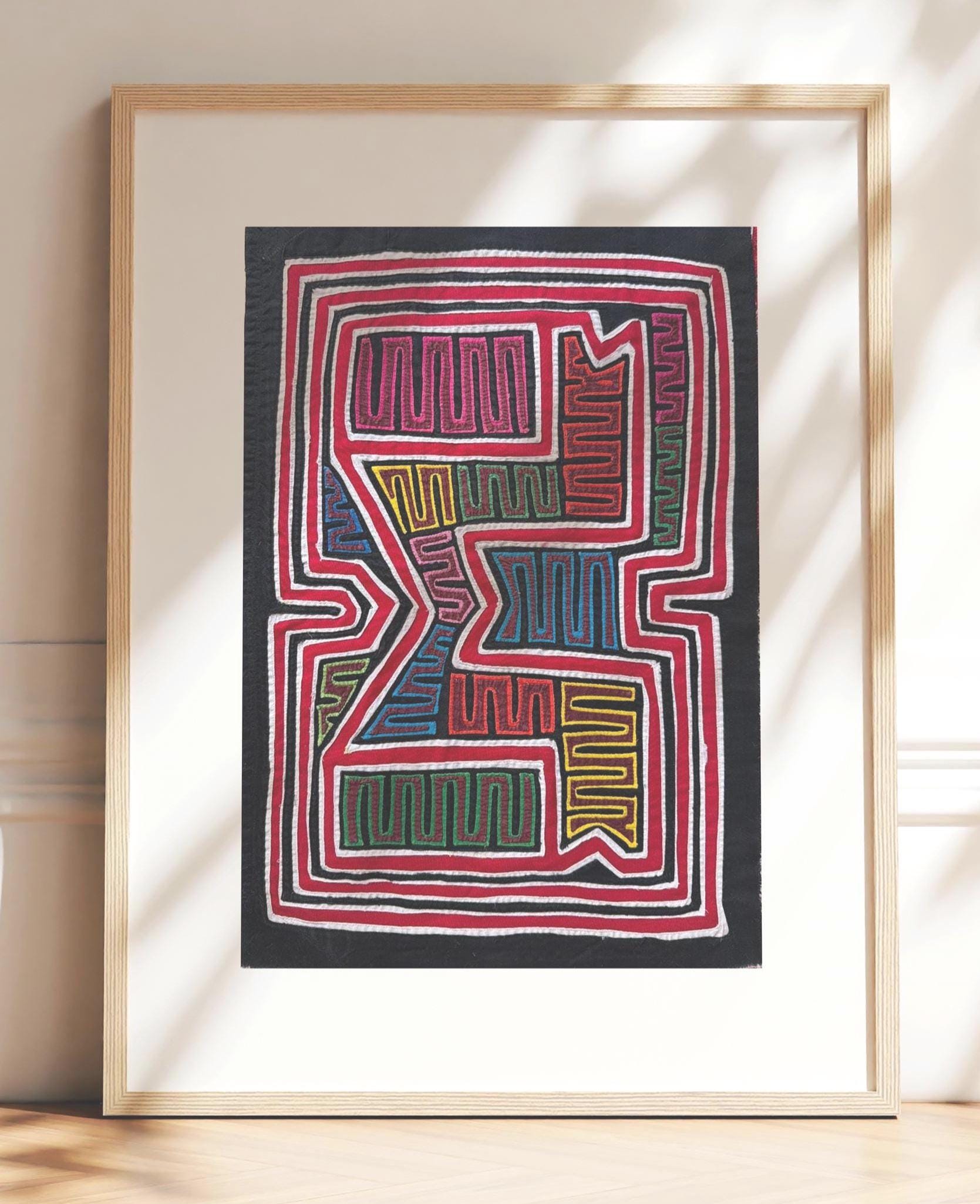 Mola Panama Fabric - Etsy