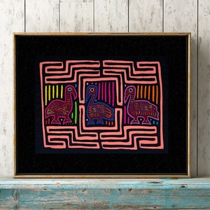 Indigenous original décor- textile wall hanging art - Bohemian Home Décor, Ethnic Handmade Tapestry