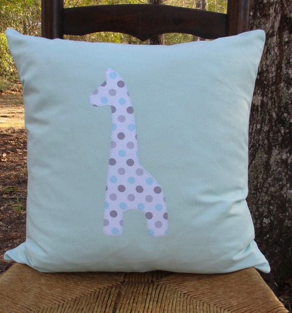 Giraffe Throw Pillow Etsy