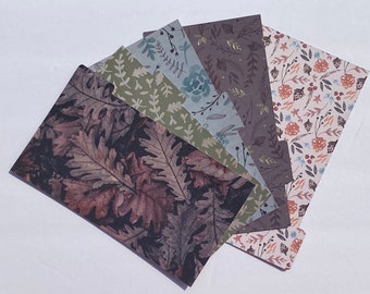 Otoño / Conjunto de 5 Divisores Planificador / Envío Gratis