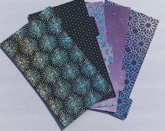 Stargazer / Conjunto de 5 divisores de planificador / Envío gratis