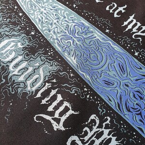 Bloodborne Moonlight Sword Ludwig Accursed Sew-On Patch: Pearlescent Blue image 4