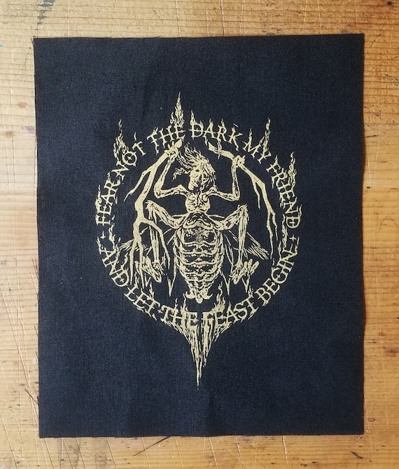 Let THE FEAST Begin Dark Souls Patch Locust Preacher Sew on Etsy Canada