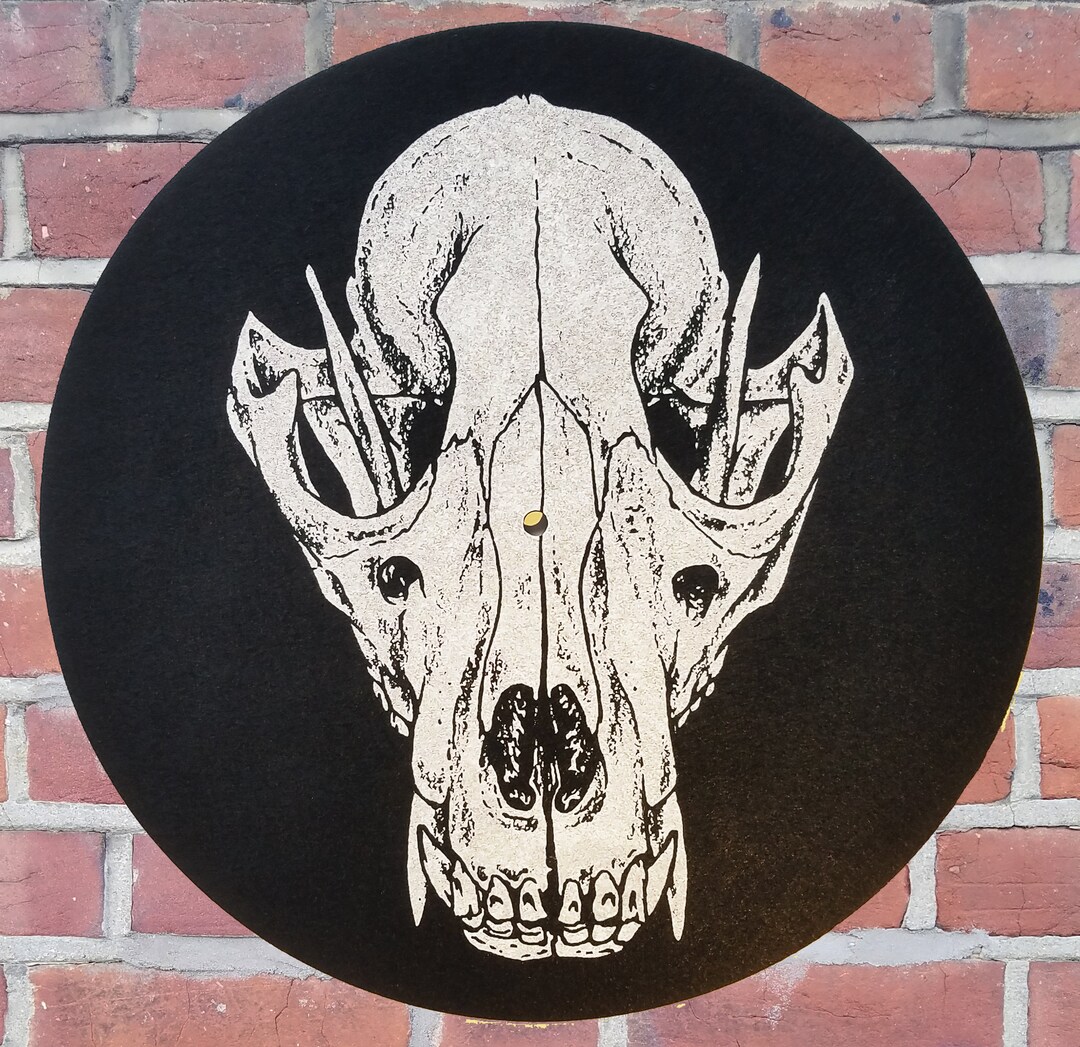 SLIPMAT Low Static Filz Waschbär Schädel Gold Weiß oder Etsy.de