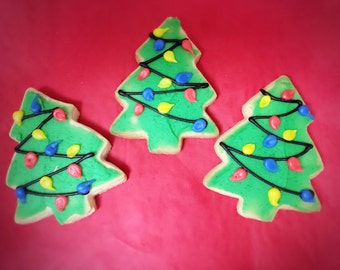 Tree Cookies Etsy