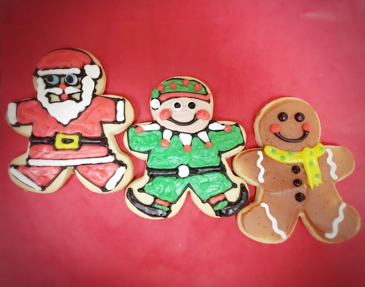 1 dozen individually wrapped favor sized Christmas cookies | Etsy