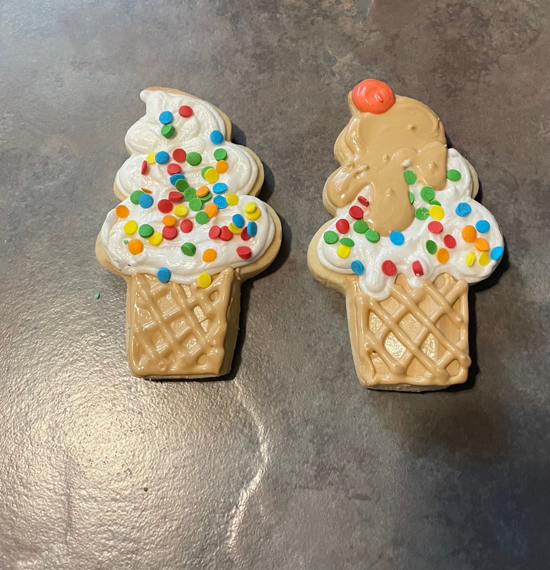 1 Dozen Individually Wrapped Ice Cream Cones Etsy