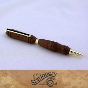Wood story pen, walnut pen, wooden pen, hand made pen, handmade, handcrafted, ink pen, fat ergonomic pen, walnut