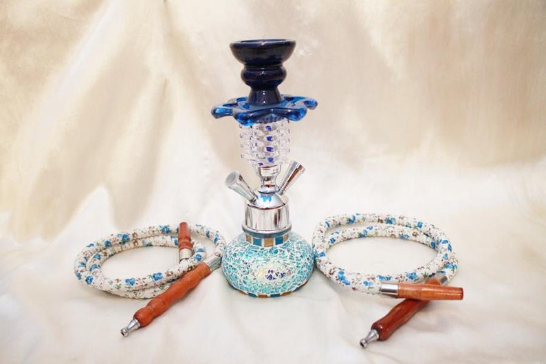Colorful Glass Hand Crafted Hookahs 1 Hose Hookahs Etsy