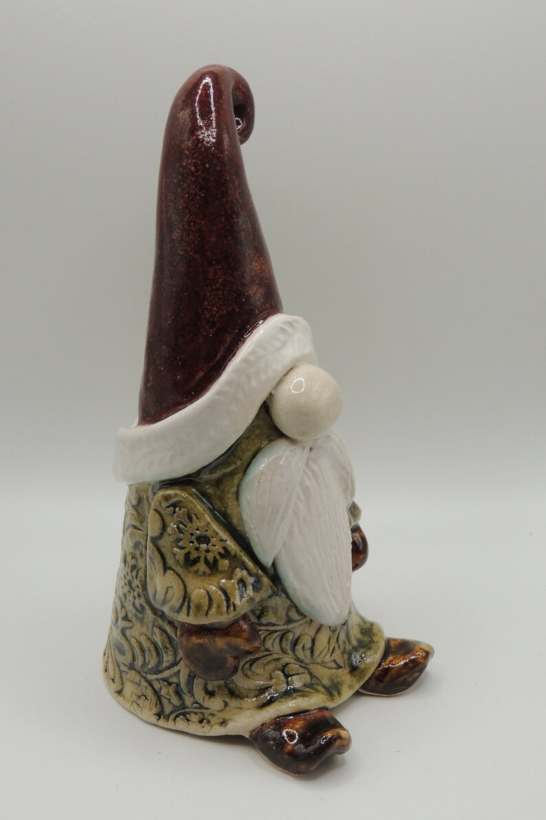Christmas Scandi Gnome Gonk Ceramic Pottery Handmade Etsy UK