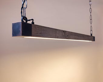Pendant Light, Coastal Farmhouse Chandelier, Ambient LED Fixture