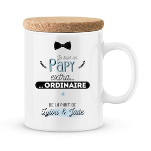 Coffret cadeau mug et chaussettes Papy Chouette - Cadeau Grand-Père
