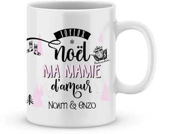 Regalo de Navidad para la abuela - Taza Feliz Navidad abuelita - regalo de Navidad abuelita - navidad regalo idea para la abuela - regalo feliz año nuevo abuelita