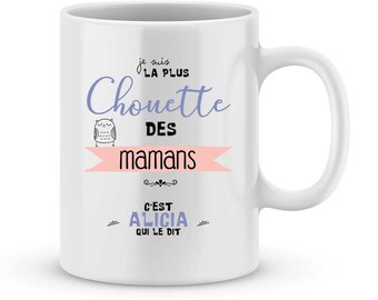 Cadeau fête des mères - Mug maman à personnaliser avec le prénom de votre enfant - idée cadeau fête des mères