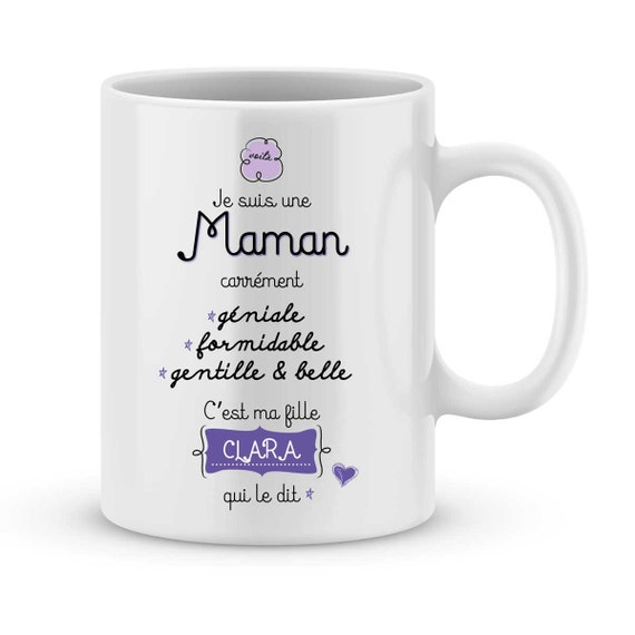 Voici une belle idee cadeau pour une femme, un mug