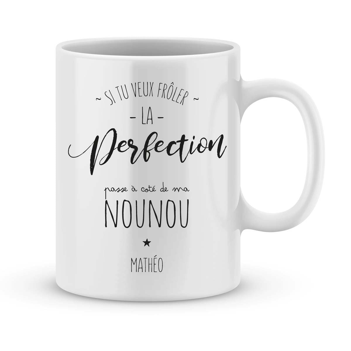 Tasse nounou - idée cadeau originale - Livraison rapide!