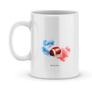 Fathers day mug Stadium French Rugby Top 14 customize with your name rugby birthday gift personalized gift gift image 2