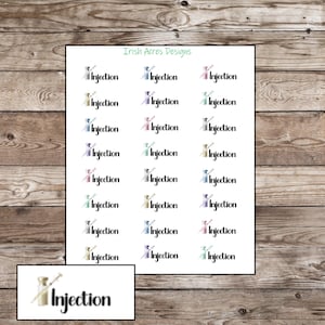 Injection Script Icon Planner Stickers