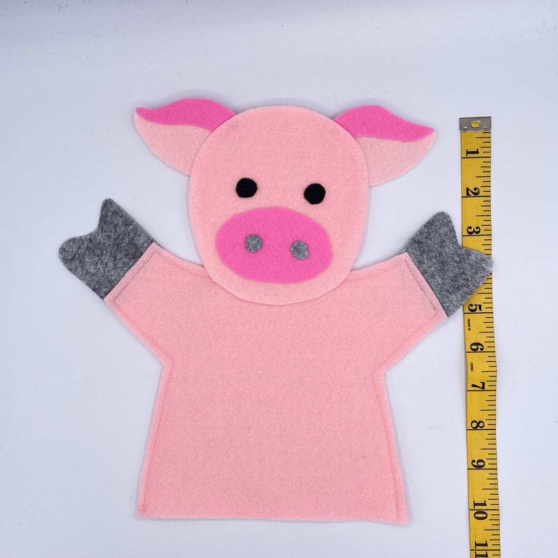 Pig Hand Puppet Pattern PDF Pattern for Hand Puppet Puppet Etsy