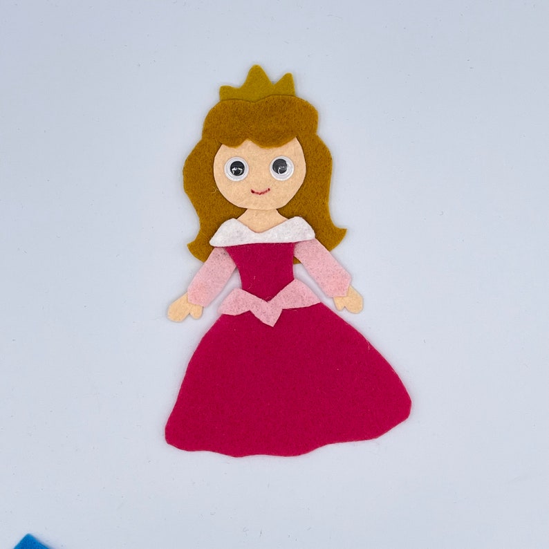 Pretty as a Princess DIY Felt Board Pattern PDF Pattern Only - Etsy