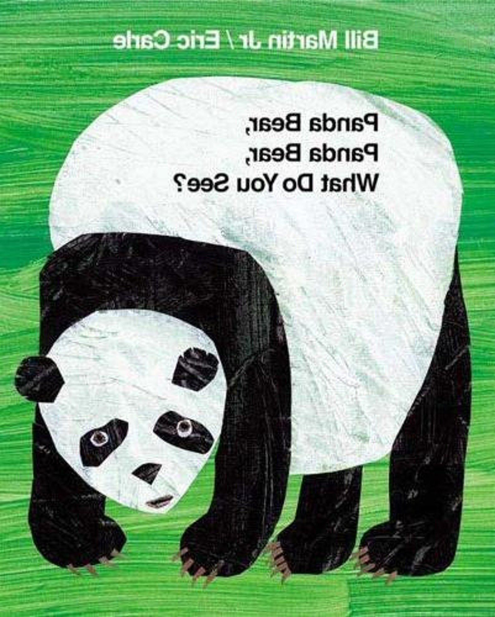Panda Bear Panda Bear What Do You See Pattern for Felt Story Etsy