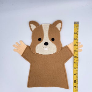 Hamster Hand Puppet Pattern, PDF Pattern for Hand Puppet, Puppet Sewing ...