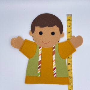 Boy Puppet Patterns, 4 Puppet Boy Patterns - PDF Pattern for Hand ...