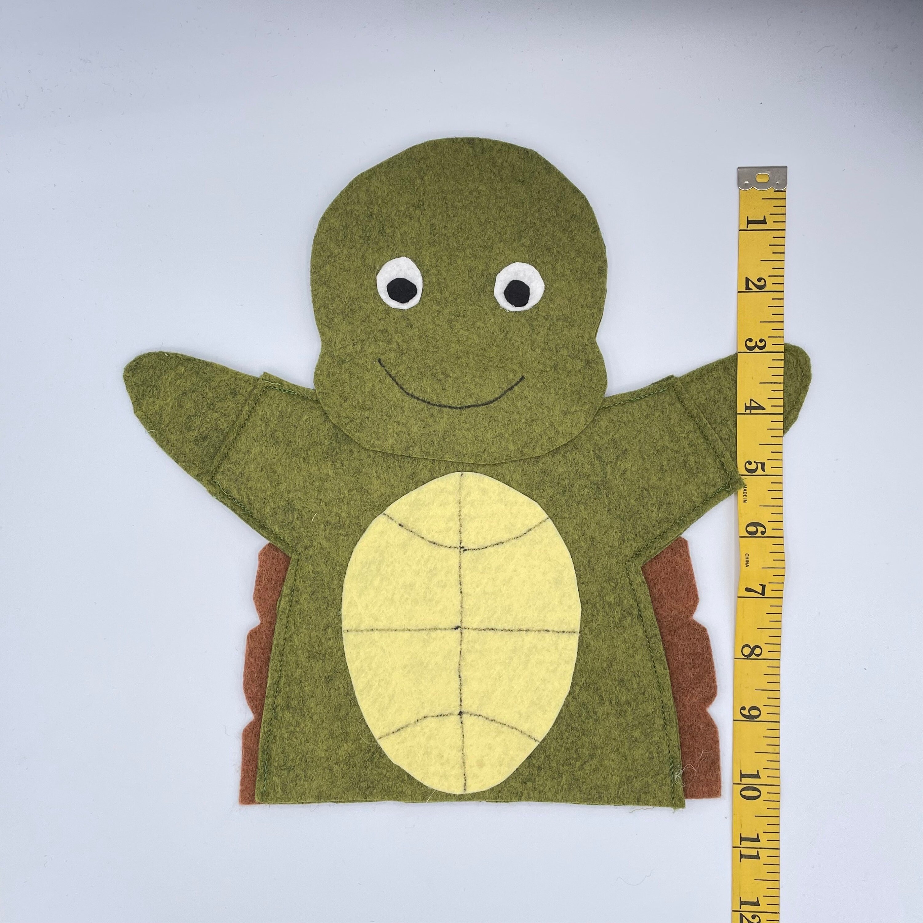 Turtle Hand Puppet Sewing Pattern, Easy Felt DIY (PDF Pattern) - Etsy