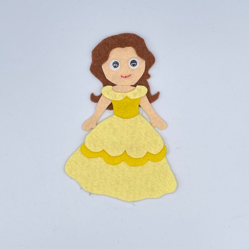 Pretty as a Princess DIY Felt Board Pattern PDF Pattern Only - Etsy