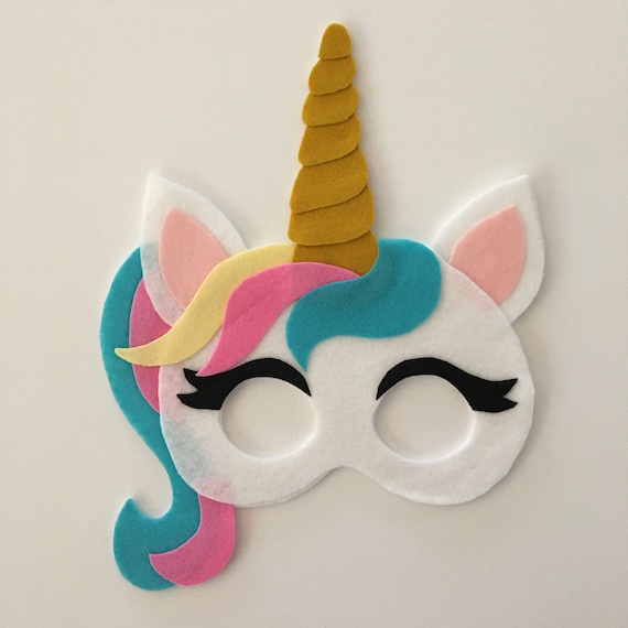 Unicorn Felt Mask Unicorn Felt Mask
