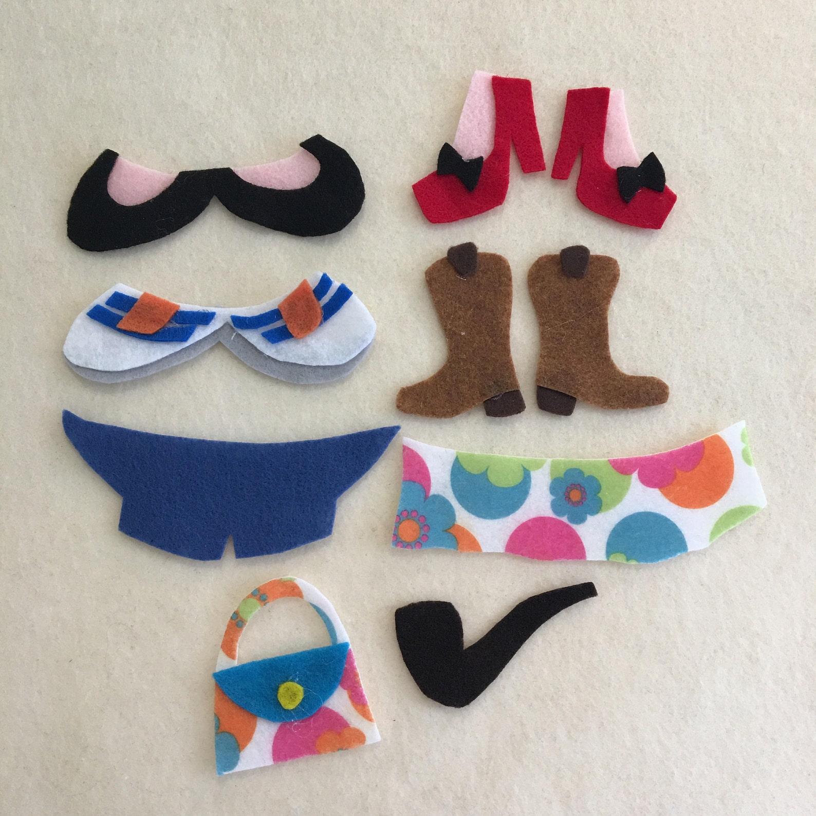 Mr &amp; Mrs Potato Head Felt Board Pattern for the Classic Game | Etsy