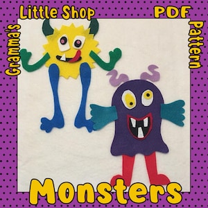 Bouw je eigen monsterviltpatroon - ALLEEN PDF-PATROON