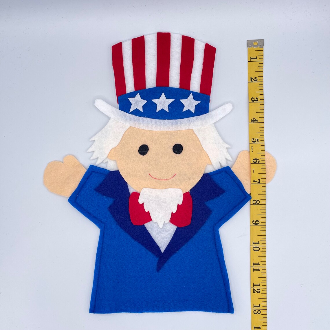 Lady Liberty and Uncle Sam Hand Puppet Patterns - DIY Pattern Only - Etsy