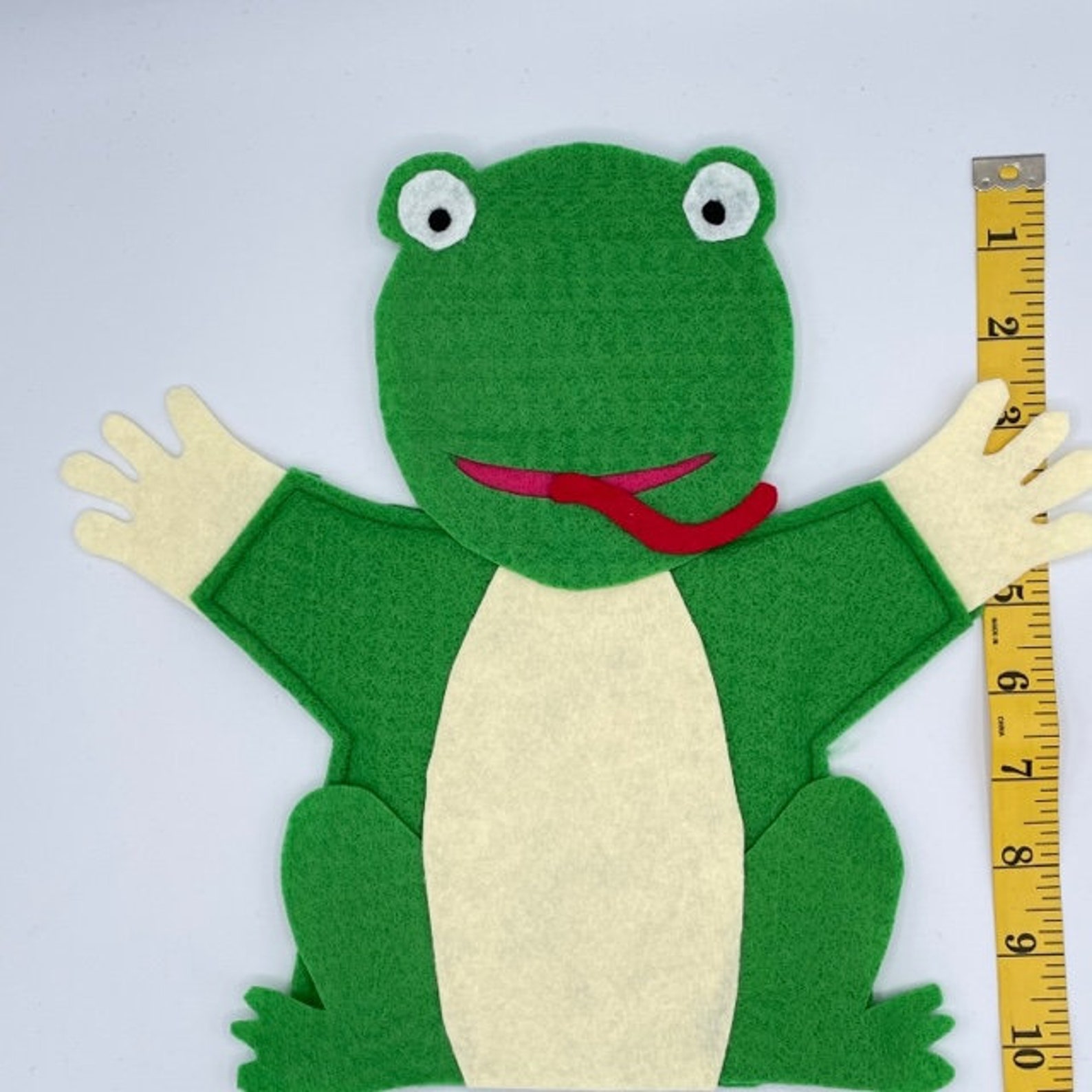 Frog Hand Puppet Pattern PDF Pattern for Hand Puppet Puppet Etsy