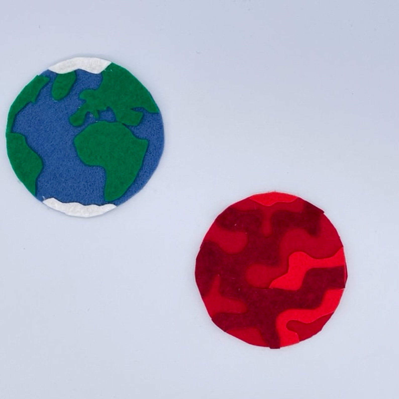 Solar System Felt Board Pattern Pattern for Planets Sun - Etsy