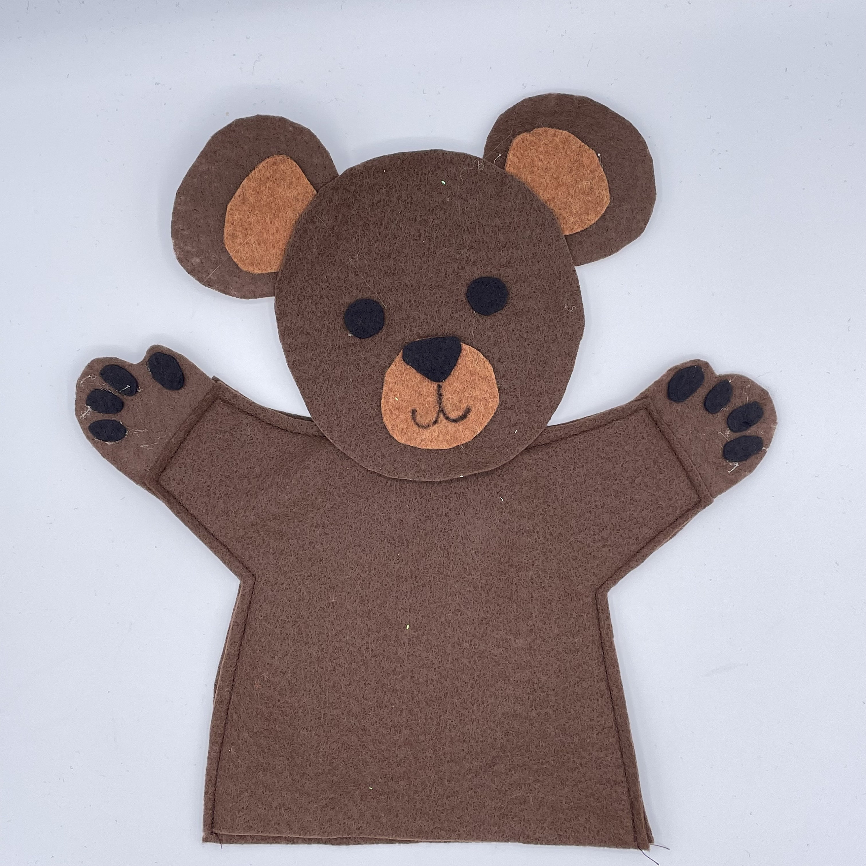 Marionnette Ours Brun – The Puppet Company – Douce Et Expressive – 25 Cm – Dès 12 Mois