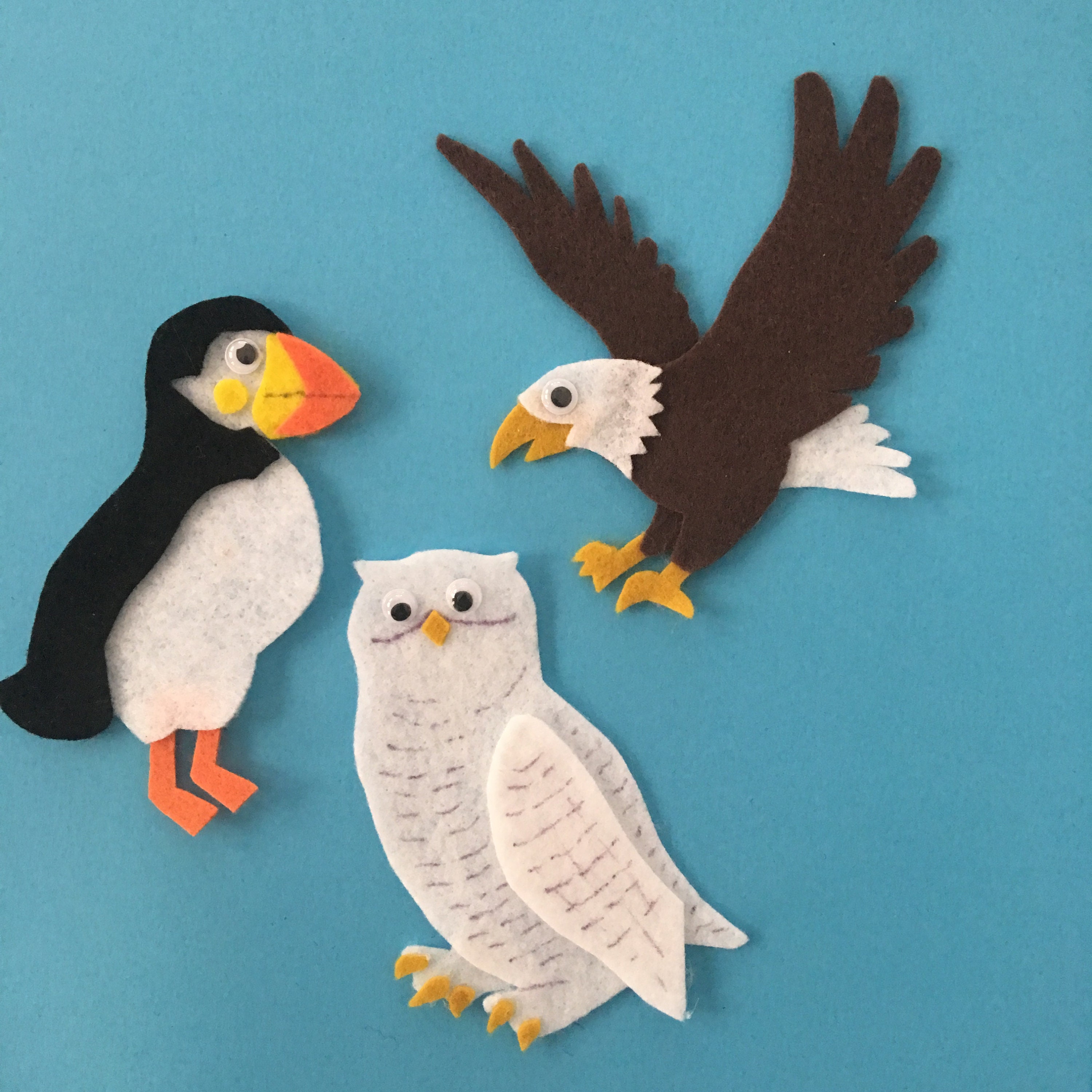 Arctic Animals Felt Story Pattern PDF PATTERN ONLY Etsy Canada