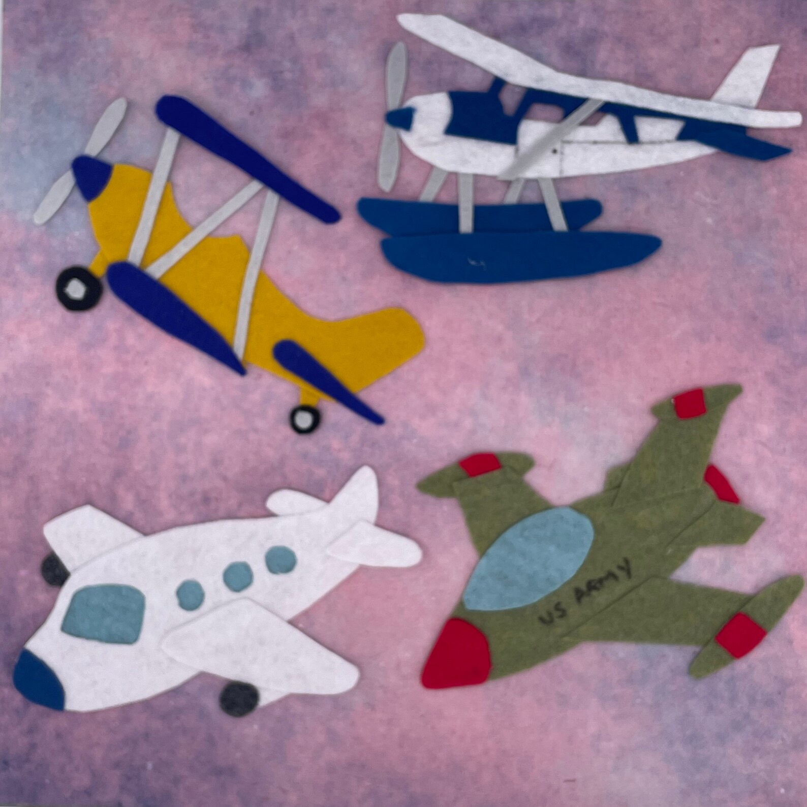 Wheels and Wings Felt Board Pattern Felt Pattern for Etsy