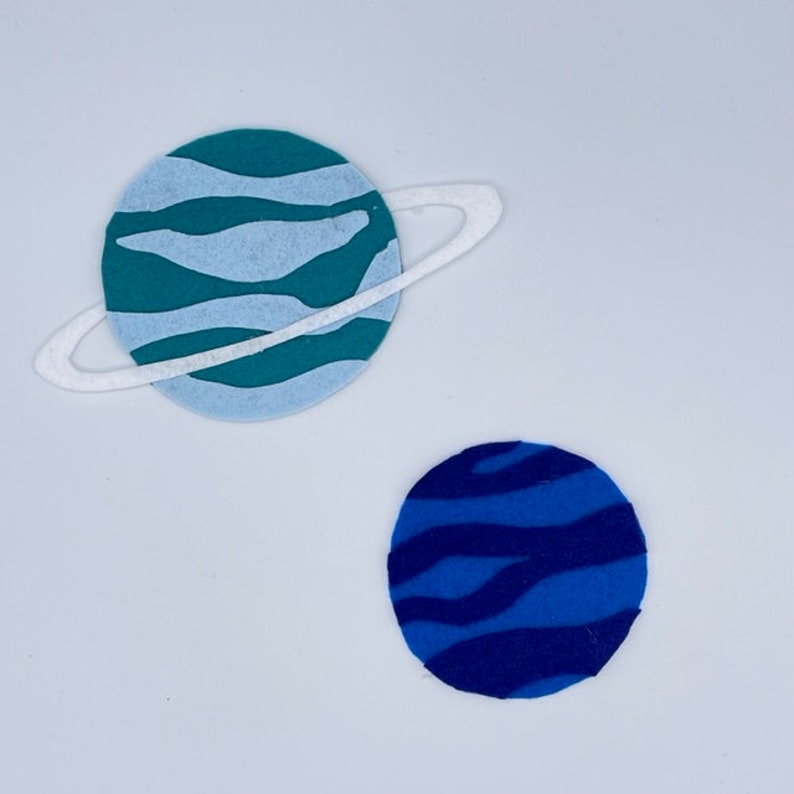 Solar System Felt Board Pattern Pattern for Planets Sun - Etsy
