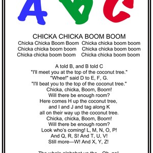 Chicka, Chicka, Boom, Boom Felt Alphabet Tree Story Board Pattern, Educational Toy (PDF Pattern) image 10