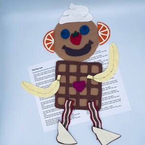 Flip Flap Jack Felt Story Pattern Includes Printable Story - DIY ...
