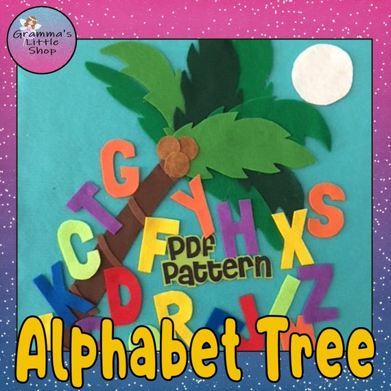 Alphabet lore A-Z PDF Patterns and tutorial. Easy sewing felt toys. DIY  toys for your little one. Learning Alphabet.