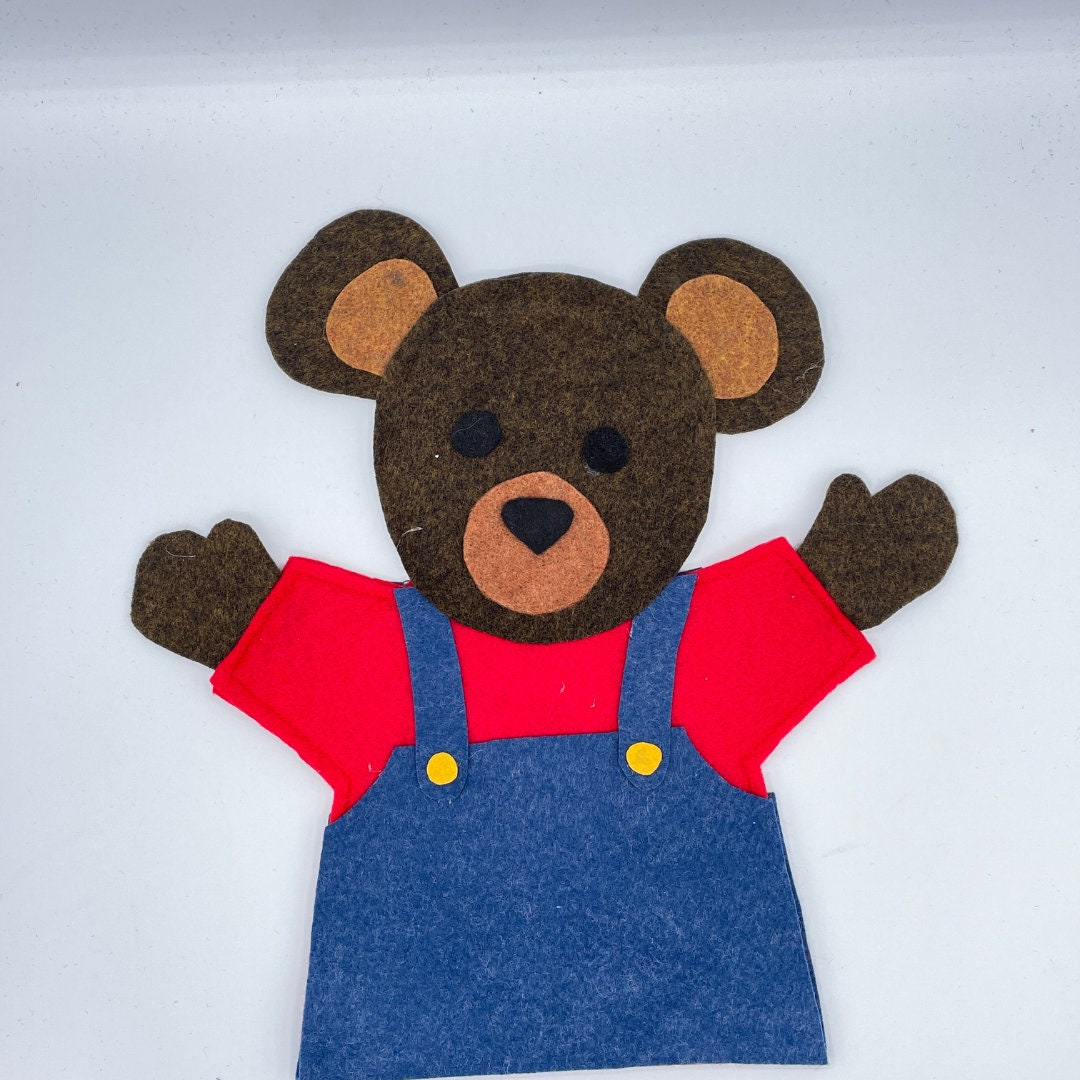 Goldilocks and the 3 Bears Puppet Pattern - Create Your Own Magical ...